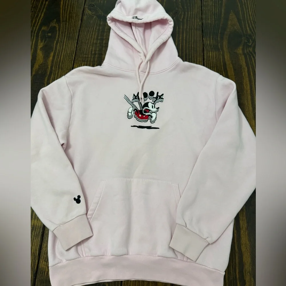 Disney Pink Hoodie with Mickey Graphic - Picture 5 of 8